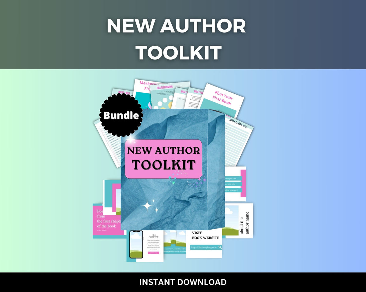 New Author Toolkit Done For You New Author Planning Content Creator Tools