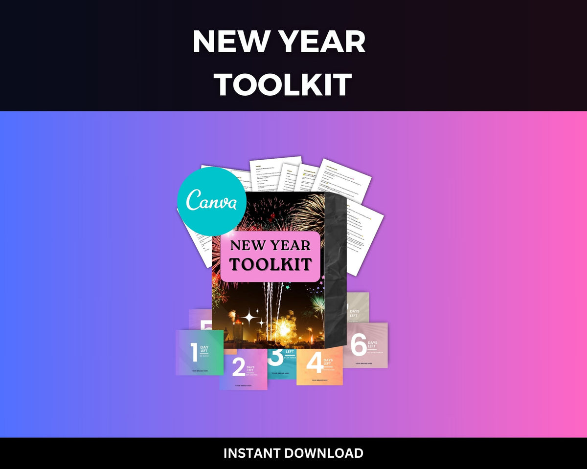 New Year New Course Toolkit | Done For You New Year Promotion | Course Creator Tools