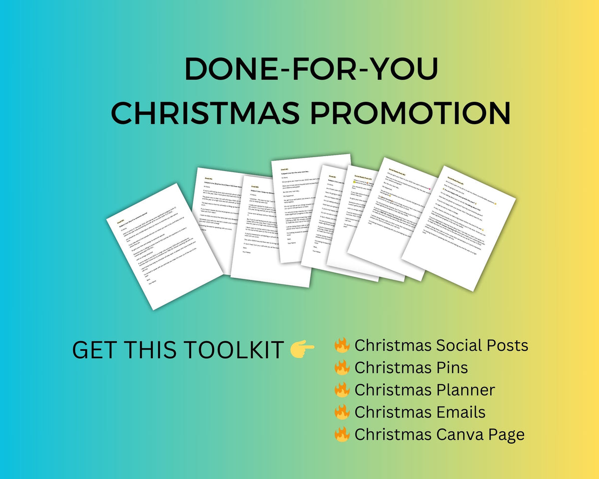Christmas Magic Toolkit Done For You Christmas Promotion Course Creator Tools