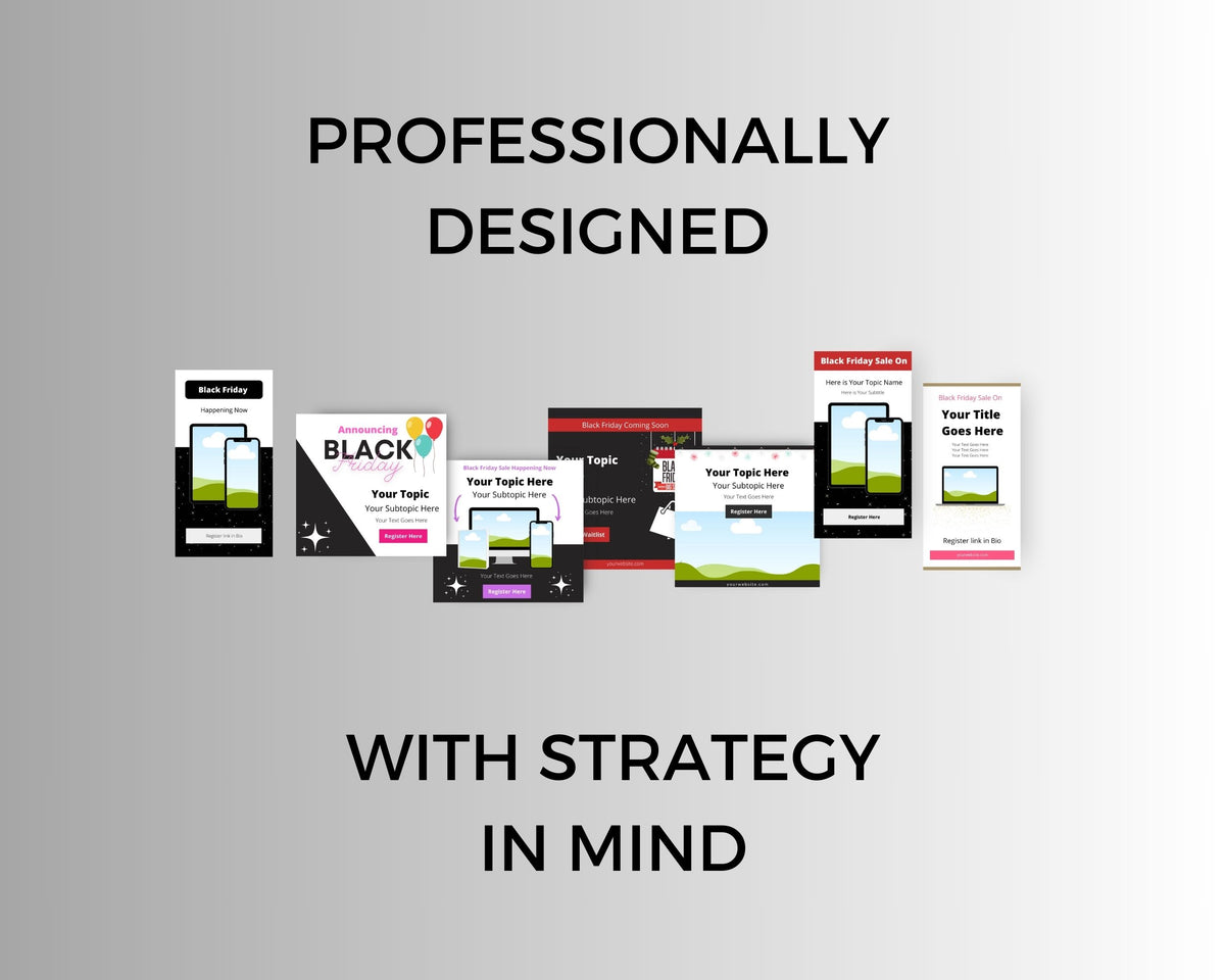 Black Friday Toolkit Done For You Black Friday Promotion Course Creator Tools