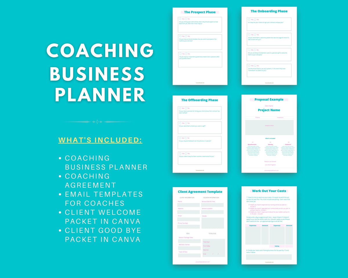 Big Bundle of Coaching Business Templates