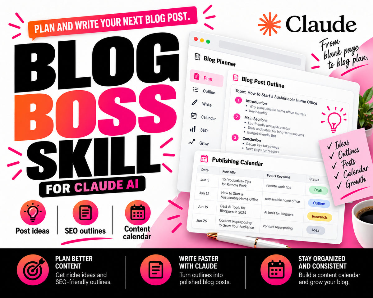 Blog Boss Claude AI Skill product thumbnail