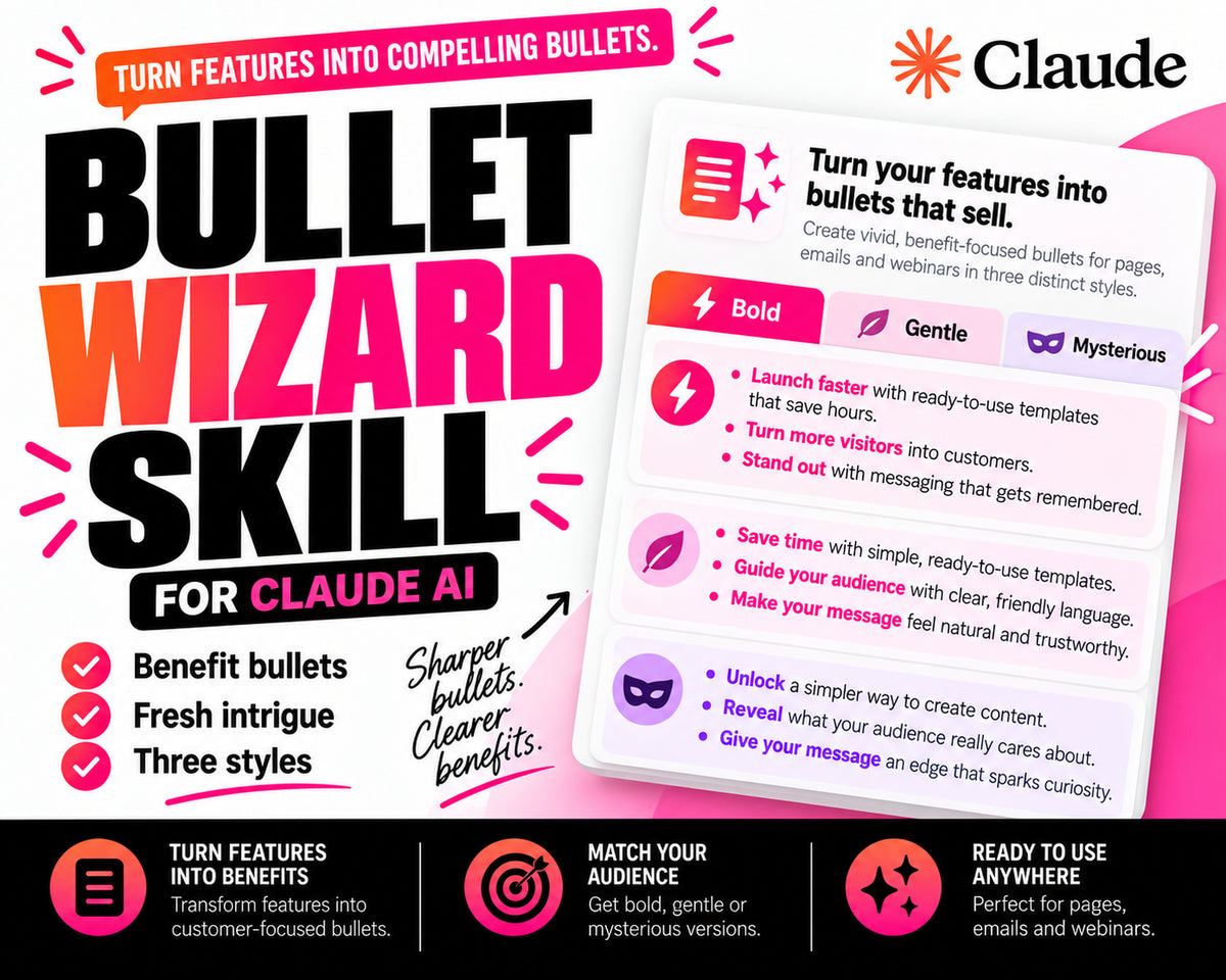 Bullet Wizard Claude AI Skill product thumbnail