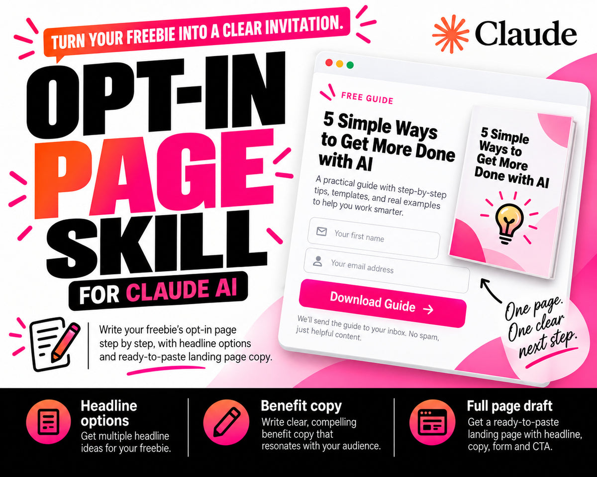 Opt-In Page Claude AI Skill product thumbnail