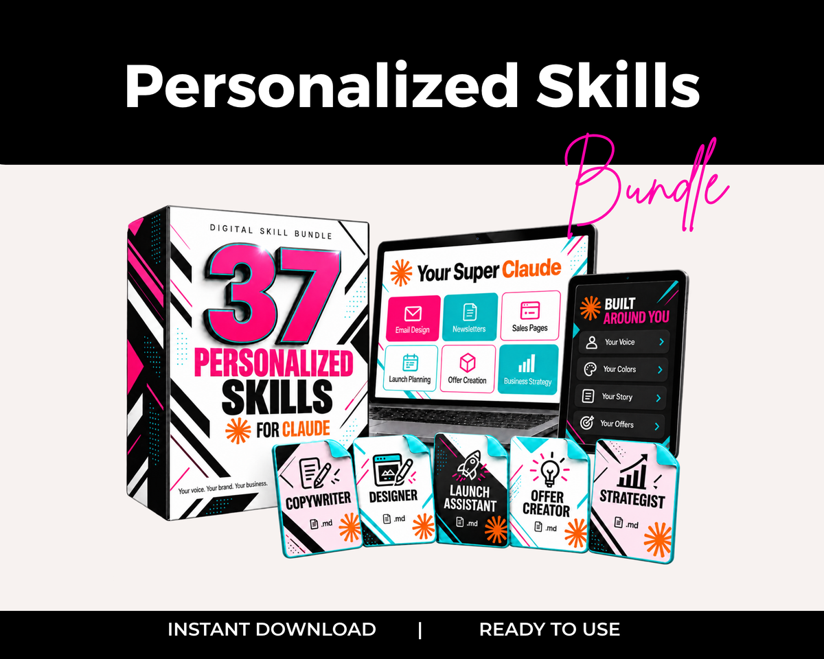 Super Claude: 37 Personalized Business Skills
