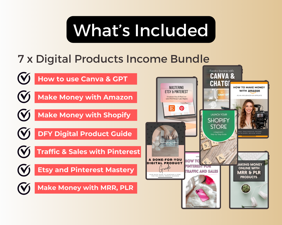Mega Bundle of 28 PLR Ebooks in Canva