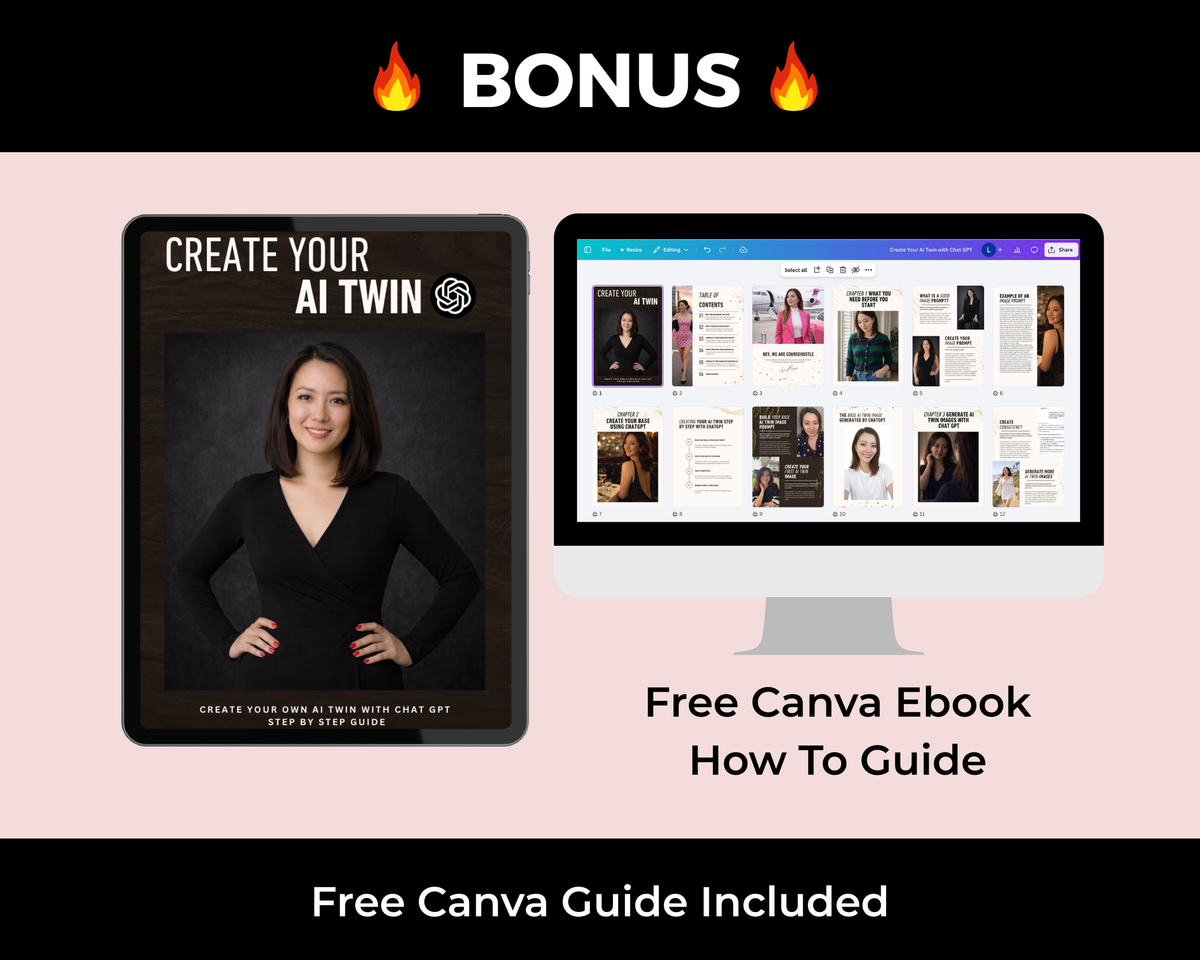 100 Prompts Create Your Own AI Twin | AI Twin Step by Step Guide