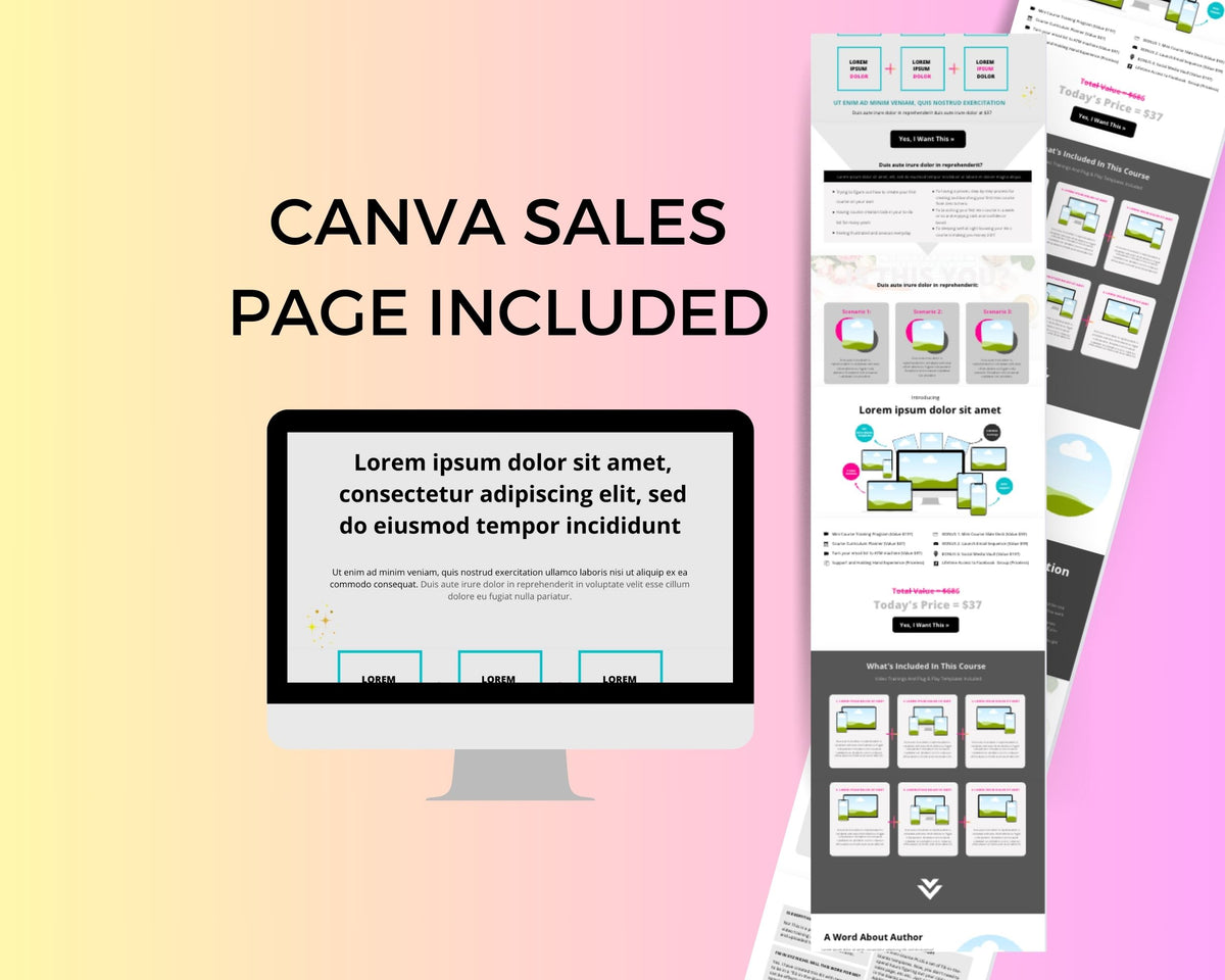 Course Funnel Toolkit | Course Funnel Copy Action Kit | Course Creator Tools