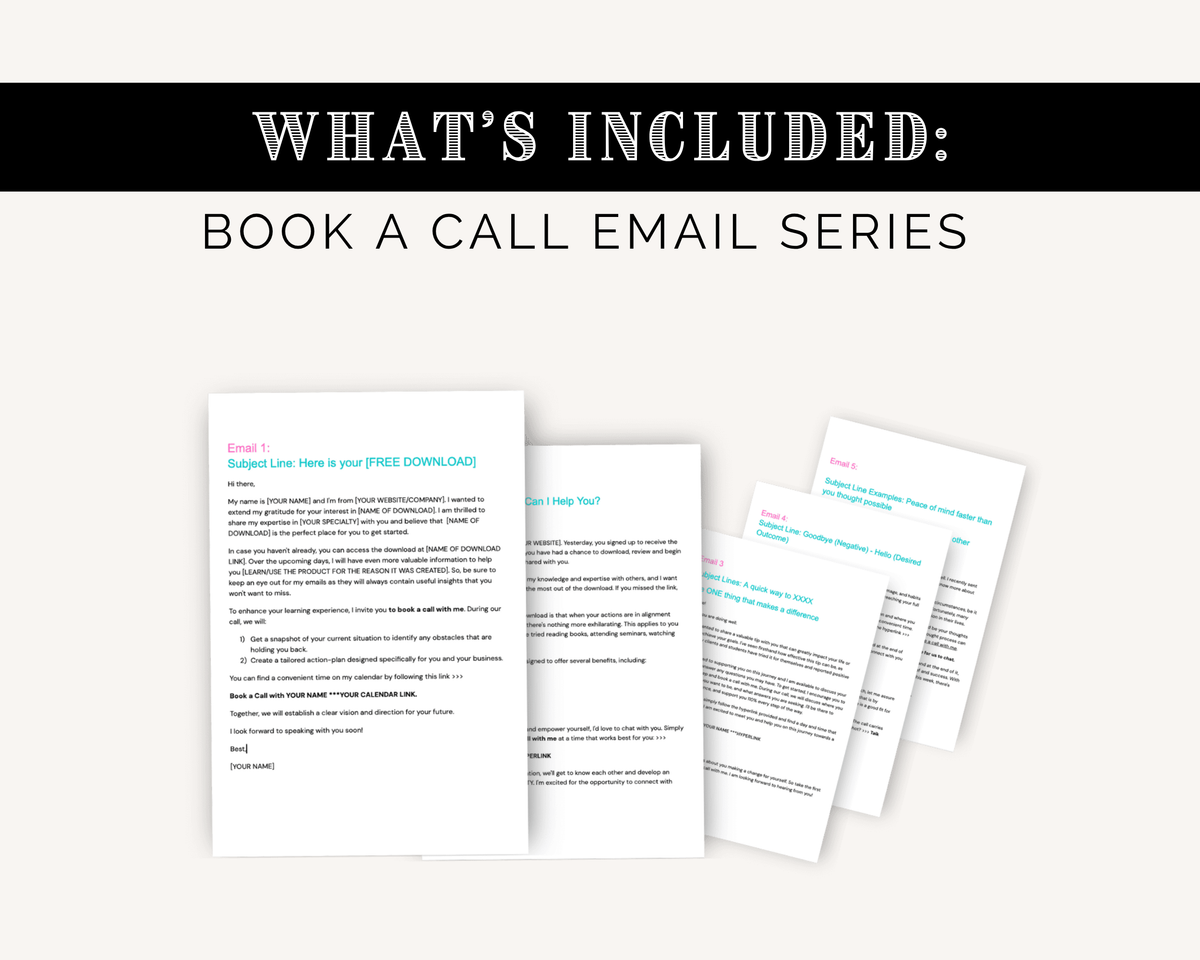 Book a Call Toolkit | Client Onboarding | Book a Call Script