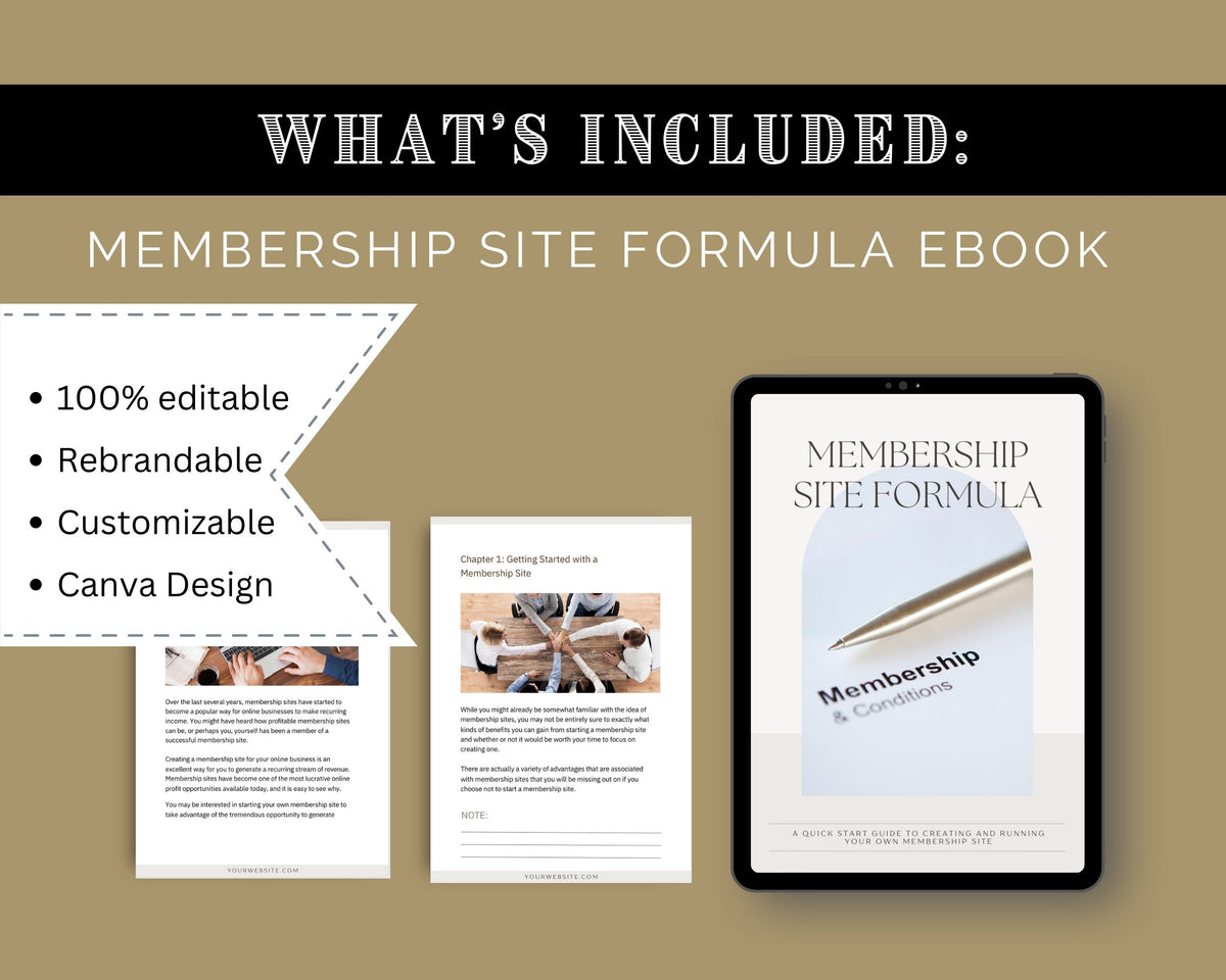 Membership Toolkit Courses | Business Planner | Membership Sales Copy Email Series
