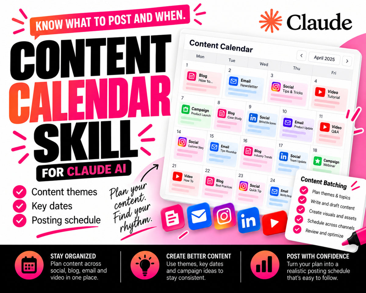 Content Calendar Claude AI Skill product thumbnail