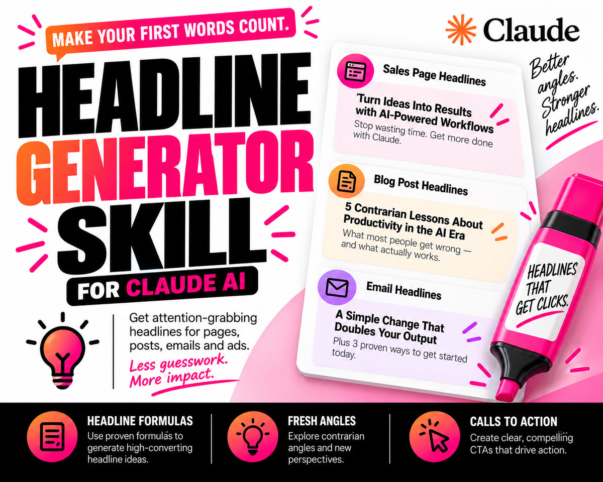 Headline Generator Claude AI Skill product thumbnail