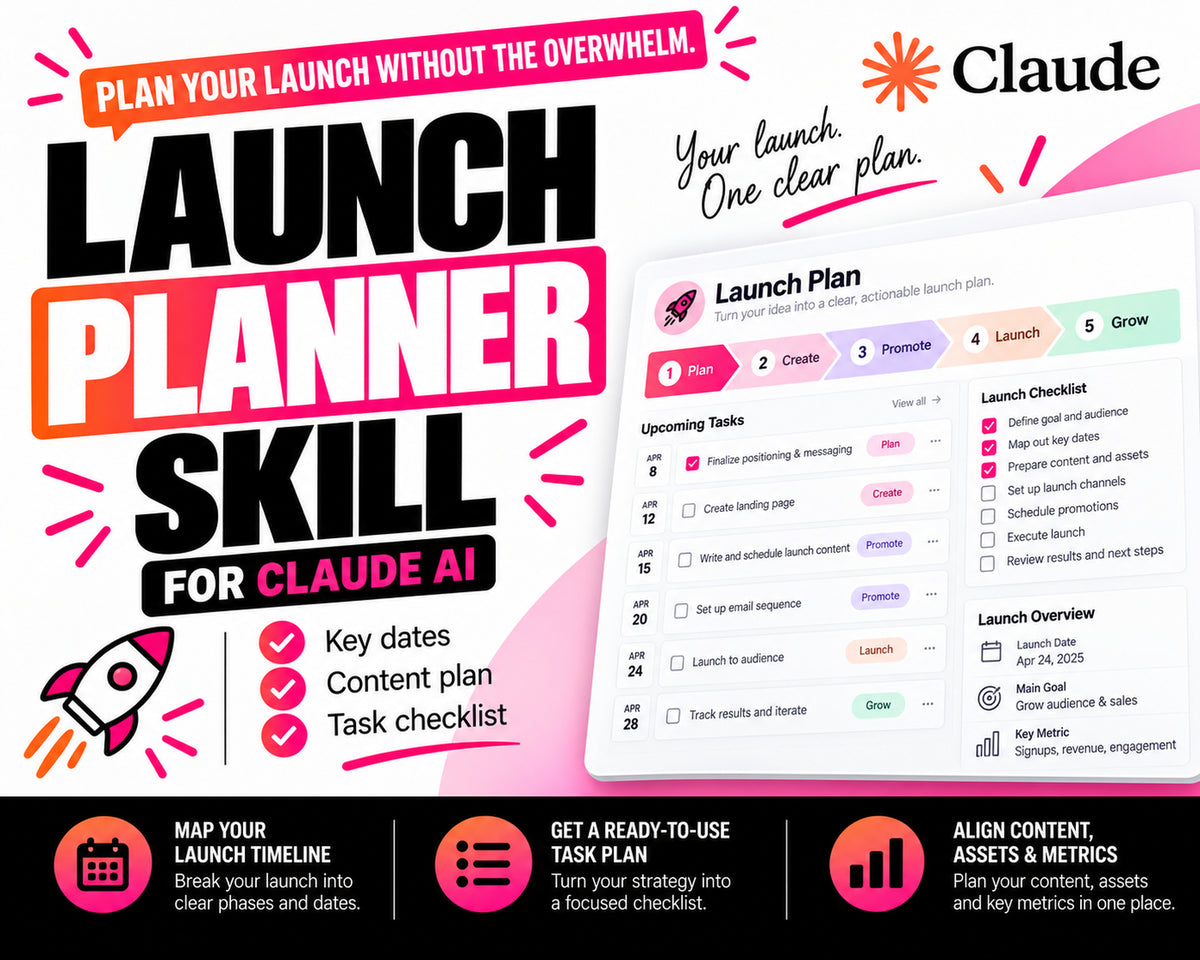 Launch Planner Claude AI Skill product thumbnail