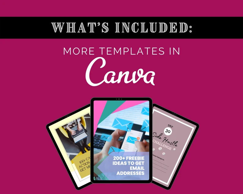 Side Hustle Toolkit | Side Hustle Workbook | Side Hustle Affirmation Posts