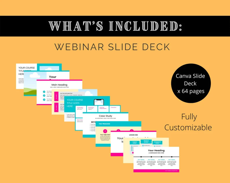 Webinar in a box | Webinar Email Templates | Webinar Social Media Posts | Webinar Script Template