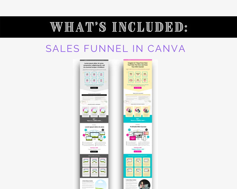 Sales Funnel Toolkit | Sales Funnel Workbook | Sales Page Builder